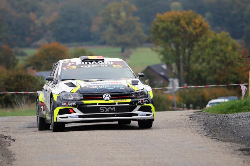 ATTENTION EDITORS - HANDOUT PICTURE RELEASE BY BRC - EDITORIAL USE ONLY - Sébastien Bedoret pictured at the 'Rallye des Boucles chevrotines' 2025 rally racing event in Sivry-Rance on Saturday 11 October 2025.   *** Belga and Belga Editorial Board decline all responsibility regarding the content of this picture. *** PHOTO HANDOUT BRC