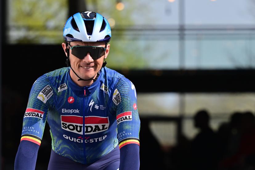 Belgian Yves Lampaert of Soudal Quick-Step and pictured before the start of the 'Bredene Koksijde Classic' one day cycling race, 203,4 km from Bredene to Koksijde, on Friday 20 March 2026. BELGA PHOTO DIRK WAEM