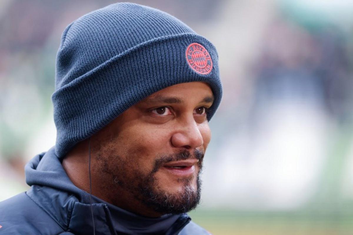 Bayern Munich's Belgian head coach Vincent Kompany arrives prior to the German first division Bundesliga football match between SV Werder Bremen and FC Bayern Munich in Bremen, northern Germany February 14, 2026   Focke Strangmann / AFP