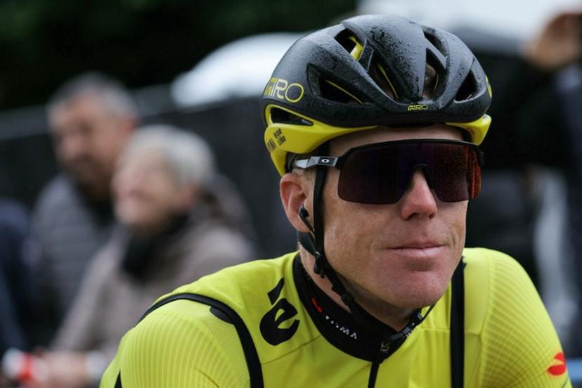 Team Visma's Dutch rider Steven Kruijswijk looks on before competing in the first stage of the 76th edition of the Criterium du Dauphine cycling race, 172,5km between Saint-Pourcain-sur-Sioule and Saint-Pourcain-sur-Sioule, central France, on June 2, 2024.  Thomas SAMSON / AFP