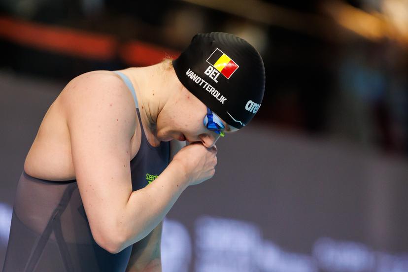 Roos Vanotterdijk of Belgium pictured before the women's 200 meters breaststroke final during day 4 of the European Short Course Swimming Championships in Lublin, Poland, on Friday 05 December 2025. BELGA PHOTO NIKOLA KRSTIC