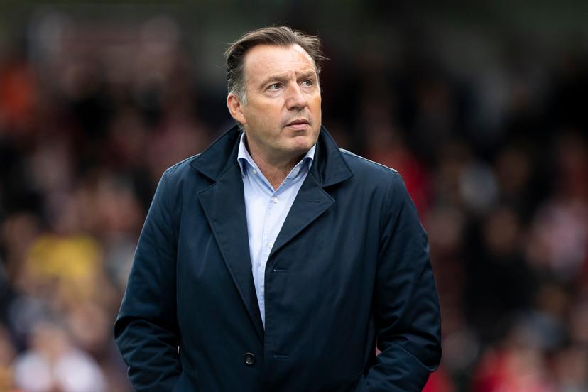 Marc Wilmots pictured after a soccer match between KVC Westerlo and Standard de Liege, Sunday 21 September 2025 in Westerlo, on day 8 of the 2025-2026 'Jupiler Pro League' first division of the Belgian championship. BELGA PHOTO KRISTOF VAN ACCOM