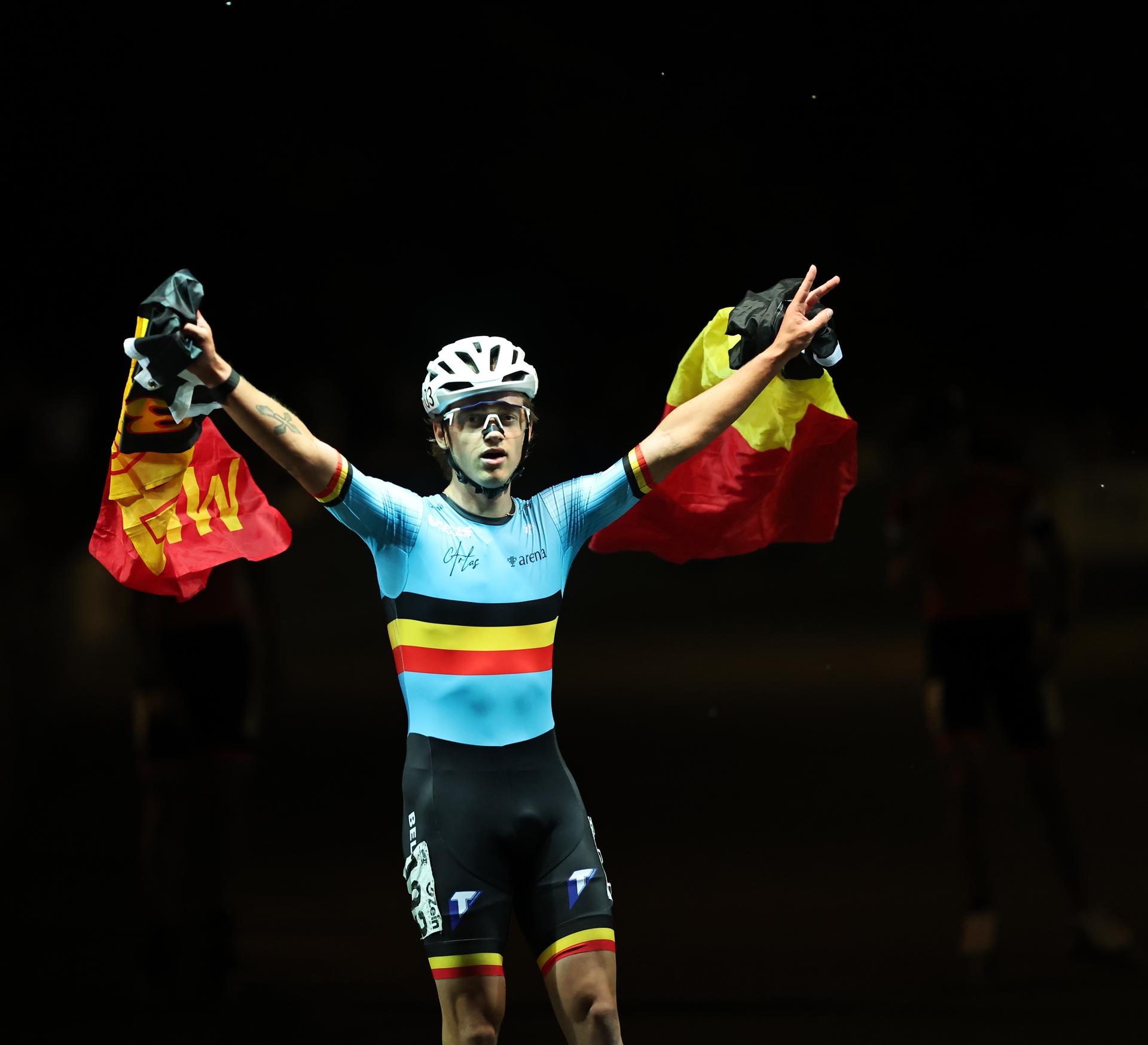 ATTENTION EDITORS - HANDOUT PICTURES - EDITORIAL USE ONLY - MANDATORY CREDIT MANDATORY CREDIT FREDDYRACE Handout picture released on Sunday 13 July 2025, by Freddyrace showing Jason Suttels, who won the marathon race at the European Roller Skating Championships. Belga and Belga Editorial Board decline all responsibility regarding the content of this picture. HAND OUT FREDDYRACE