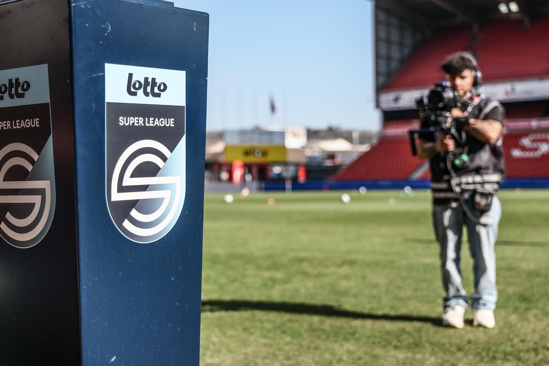 this picture shows a cameraman before a female soccer game between Standard Femina and RSCA Women, Saturday 08 March 2025 in Liege, on day 18 of the 2024 - 2025 season of Belgian Lotto Womens Super League. BELGA PHOTO BRUNO FAHY