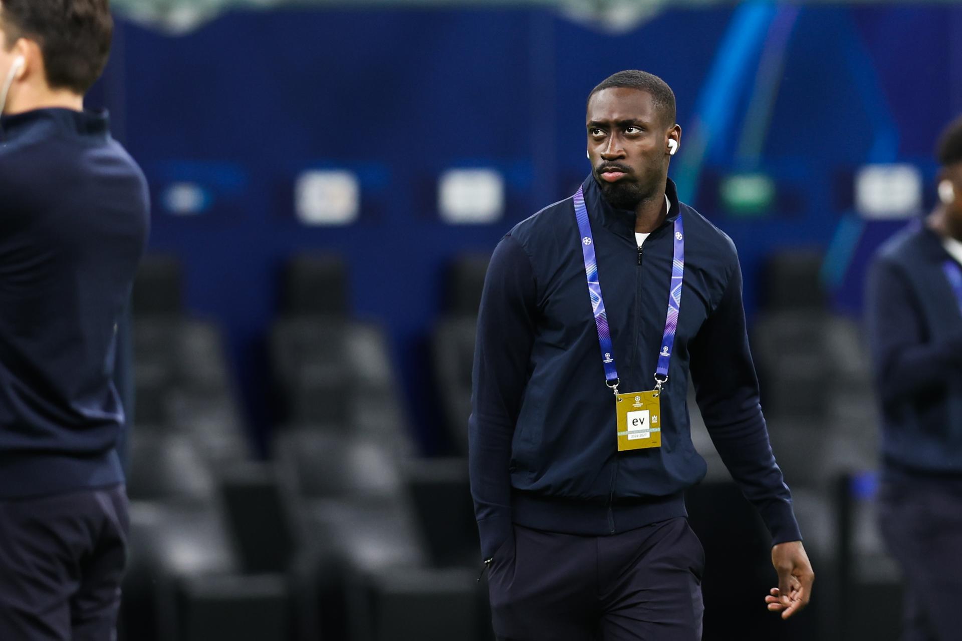 Club's Carlos Forbs pictured before a soccer game between Italian Inter Milan and Belgian Club Brugge KV, Tuesday 13 October 2026 in Milan, Italy, on day 2 of the UEFA Champions League league phase. BELGA PHOTO BRUNO FAHY
