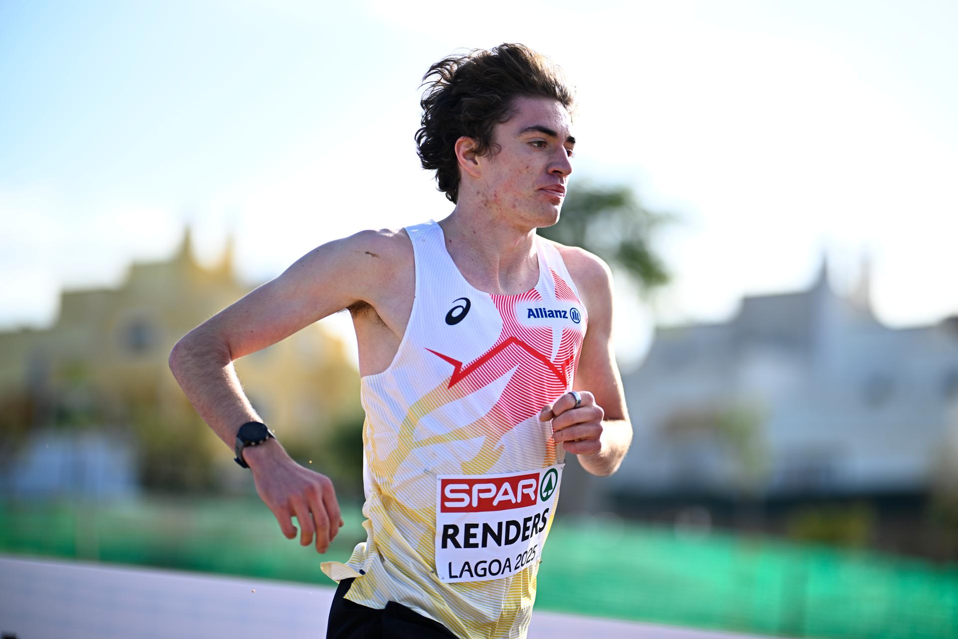 Belgian Willem Renders pictured in action during the Men U20 race at the 2025 SPAR European Cross Country Championships, in Lagoa, Portugal, Sunday 14 December 2025. BELGA PHOTO JASPER JACOBS