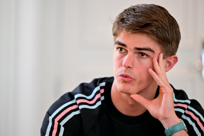 Belgium's Charles De Ketelaere pictured during a press moment of Red Devils, the Belgian national soccer team, in Atlanta, USA on Thursday 26 March 2026. The team will play friendly games against the United States and Mexico. These games are preparation games of the 2026 World Cup. BELGA PHOTO DIRK WAEM