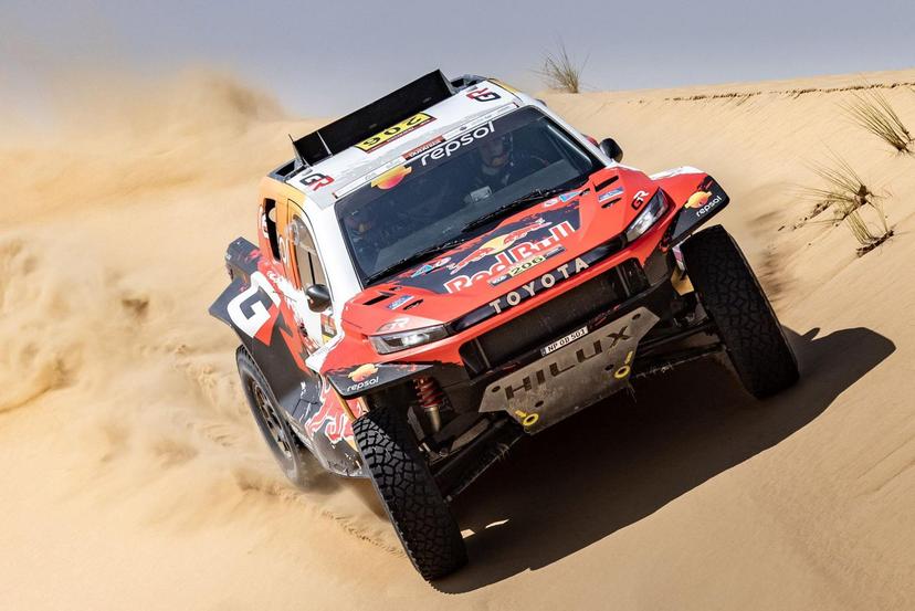 ATTENTION EDITORS - HAND OUT PICTURES - EDITORIAL USE ONLY - MANDATORY CREDIT 'Toyota'  - Unlocated picture of a Toyota Hilux vehicle built in Belgium by Overdrive Racing, four of which will be used in the 2026 Dakar Rally, send by the Toyota Gazoo Racing factory team. Picture released by Eric Dupain on Wednesday 17 December 2025. -    PHOTO HANDOUT TOYOTA  *** Belga and Belga Editorial Board decline all responsibility regarding the content of this picture. ***