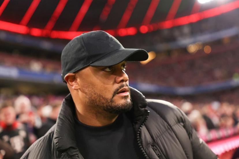 Bayern Munich's Belgian head coach Vincent Kompany looks on ahead the German first division Bundesliga football match between FC Bayern Munich and TSG 1899 Hoffenheim in Munich, southern Germany on February 8, 2026.  Alexandra BEIER / AFP