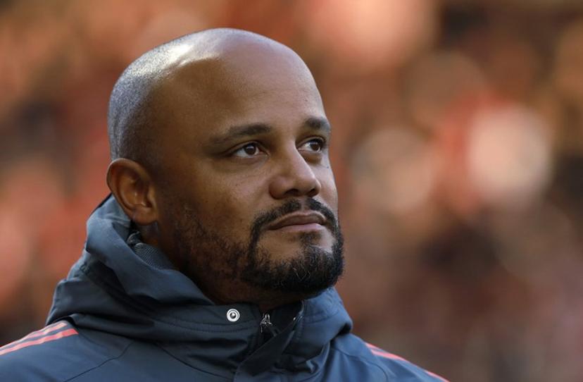 Bayern Munich's Belgian head coach Vincent Kompany is pictured prior to the German first division Bundesliga football match between 1 FC Union Berlin and FC Bayern Munich in Berlin on November 8, 2025.  Odd ANDERSEN / AFP