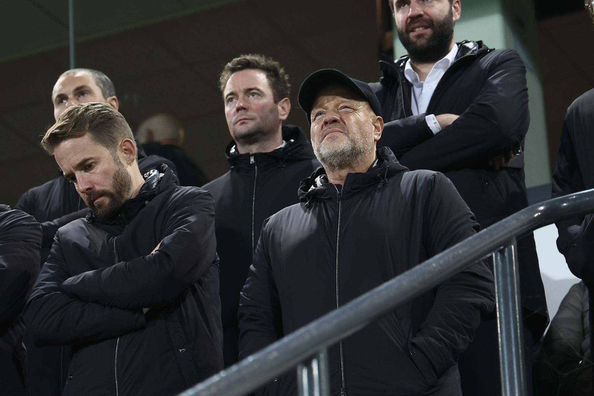 Club's chairman Bart Verhaeghe pictured before a soccer match between Oud-Heverlee Leuven and Club Brugge KV, Saturday 02 November 2024 in Leuven, on day 13 of the 2024-2025 season of the 'Jupiler Pro League' first division of the Belgian championship. BELGA PHOTO BRUNO FAHY