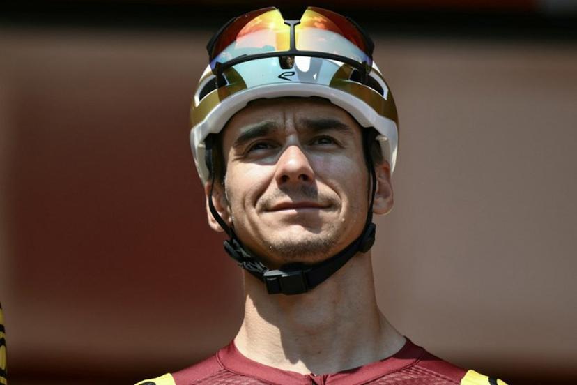 Team Cofidis' French rider Bryan Coquard arrives to compete in the first stage of the Vuelta a Espana, a 183 km race between Torino - Reggia di Venaria and Novara, in Italy's Piemonte region, on August 23, 2025.    Marco BERTORELLO / AFP