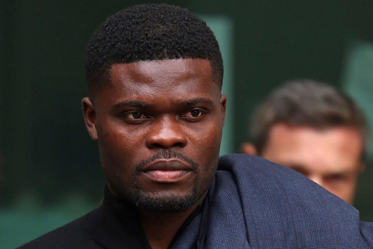 Former Arsenal Ghanaian footballer Thomas Partey leaves Westminster Magistrates' Court in London on August 5, 2025, after being granted conditional bail after appearing in court on rape and sexual assault charges. The charges against the 32-year-old Ghana international relate to alleged offences that took place between 2021 and 2022, the Metropolitan Police force said in a statement on July 4, 2025. Adrian Dennis / AFP