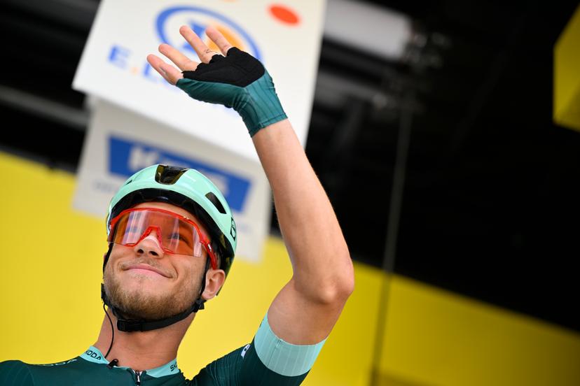 Italian Jonathan Milan of Lidl-Trek pictured at the start of stage 19 of the 2025 Tour de France cycling race, from Albertville to La Plagne (130km), on Friday 25 July 2025 in France. The 112th edition of the Tour de France starts on Saturday 5 July in Lille, France, and will finish in Paris, France on the 27th of July.   BELGA PHOTO JASPER JACOBS