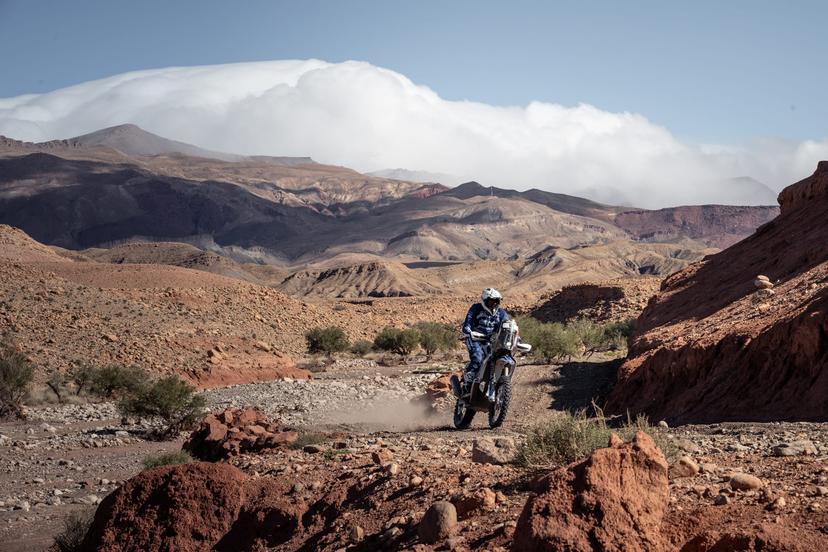 ATTENTION EDITORS - HAND OUT PICTURES - EDITORIAL USE ONLY - MANDATORY CREDIT: 'THOMAS SNOECK'  Hand out pictures released on Saturday 11 April 2026, by Eric Dupain shows Joris Van Dyck during the Prologue of the Morocco Desert Challenge.   *** Belga and Belga Editorial Board decline all responsibility regarding the content of this picture. *** PHOTO HAND OUT THOMAS SNOECK
