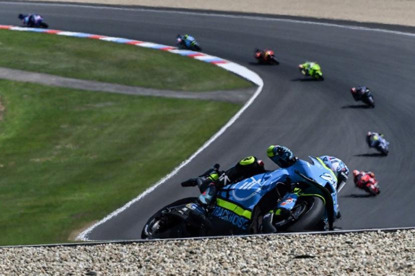 Trackhouse MotoGP Team's Spanish rider Raul Fernandez competes during the motorcycle Czech Moto GP Grand Prix race at the Masaryk circuit in Brno, Czech Republic on July 20, 2025.   Michal Cizek / AFP