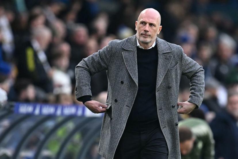 Norwich City's Belgian head coach Philippe Clement on the touchline ahead of the English FA Cup fifth round football match between Leeds United and Norwich City at Elland Road in Leeds, northern England on March 8, 2026.  Paul ELLIS / AFP