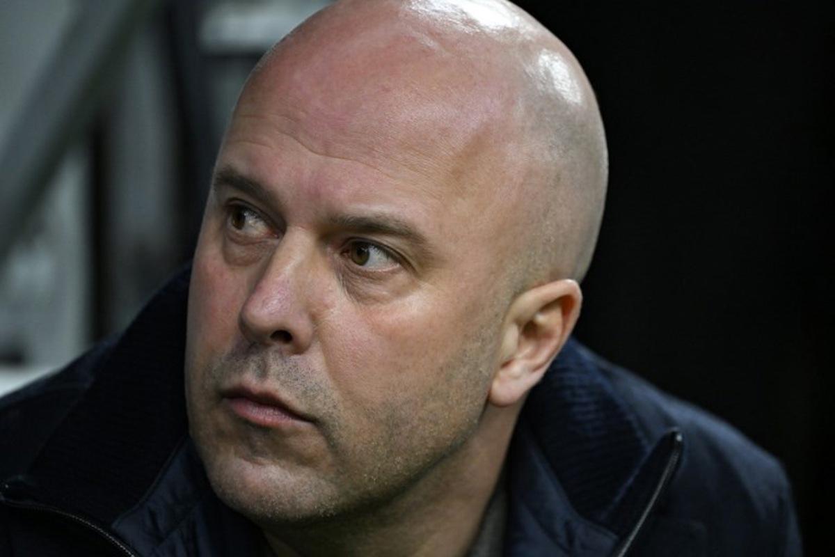 Liverpool's Dutch coach Arne Slot looks on prior to the UEFA Champions League, league phase day 7, football match between Olympique de Marseille (OM) and Liverpool FC at the Stade Velodrome in Marseille, southern France, on January 21, 2026.   Miguel MEDINA / AFP