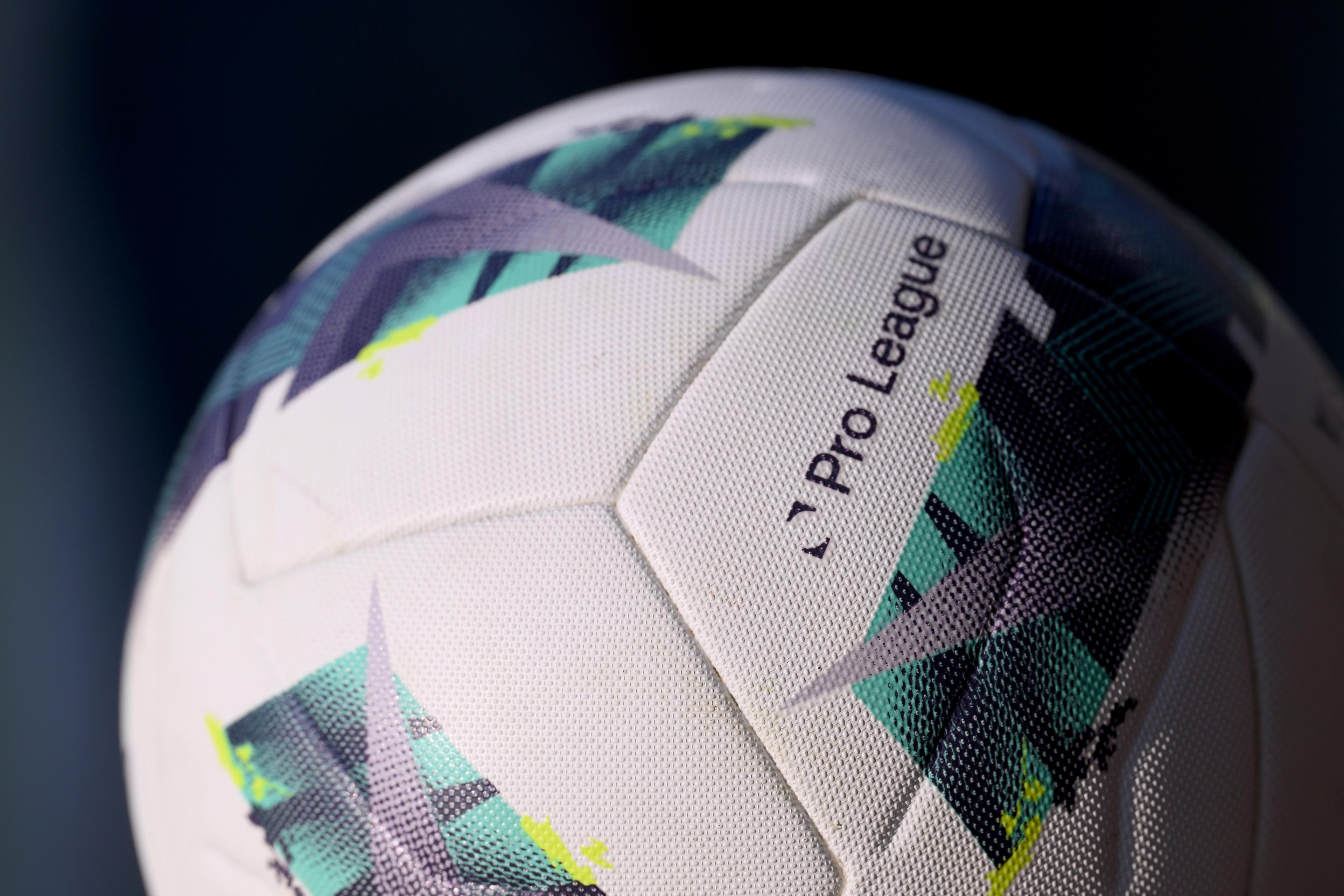 Illustration picture taken during a soccer match between RWD Molenbeek and KSC Lokeren-Temse, Sunday 27 April 2025 in Brussels, a semi-final second leg game in the Promotion Play-off of the 2024-2025 'Challenger Pro League' 1B second division of the Belgian championship. BELGA PHOTO JOHN THYS