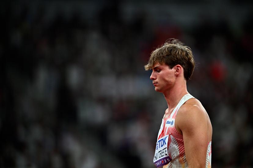 Belgian Jente Hauttekeete pictured during the High Jump event of the men's Decathlon competition, at the World Athletics Championships in Tokyo, Japan, on Saturday 20 September 2025. The outdoor Worlds are taking place from 13 to 21 September. BELGA PHOTO JASPER JACOBS