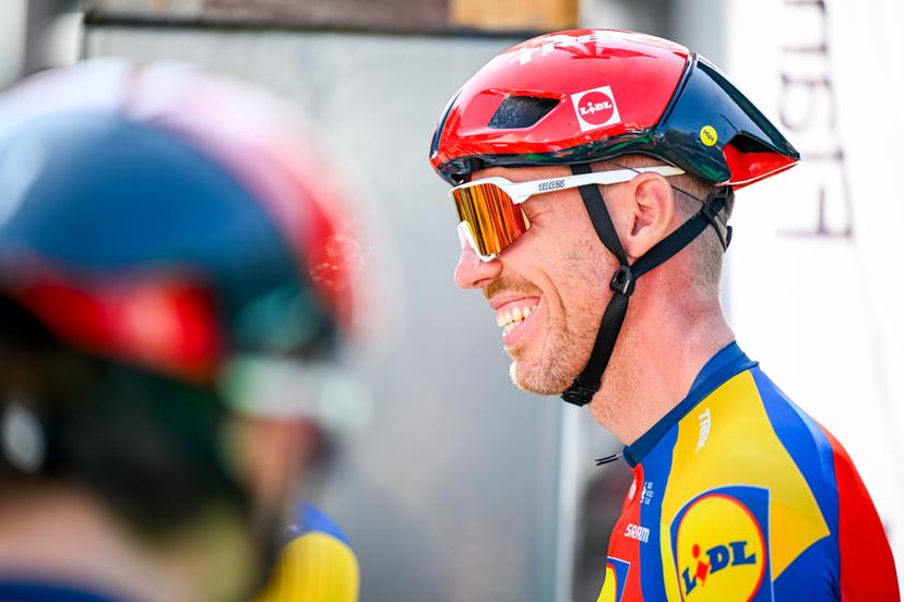 Belgian Tim Declercq of Lidl-Trek pictured at the start of the men's race of the 113th edition of the 'Scheldeprijs' one day cycling event, 202,8 km from Terneuzen, the Netherlands to Schoten, Belgium on Wednesday 09 April 2025. BELGA PHOTO TOM GOYVAERTS