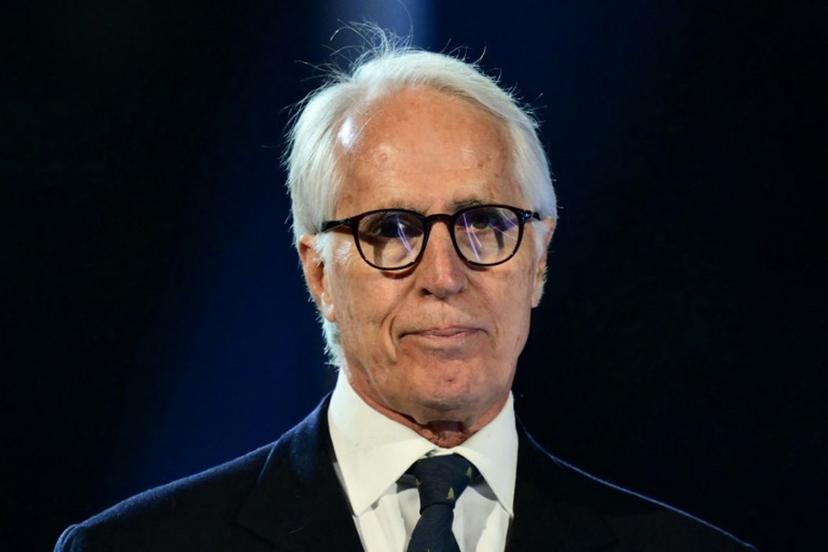 Milano Cortina 2026 Organizing Committee President Giovanni Malagò delivers a speech during the Milano Cortina 2026 Winter Paralympic Games opening ceremony at Arena di Verona in Verona on March 6, 2026.  Stefano RELLANDINI / AFP