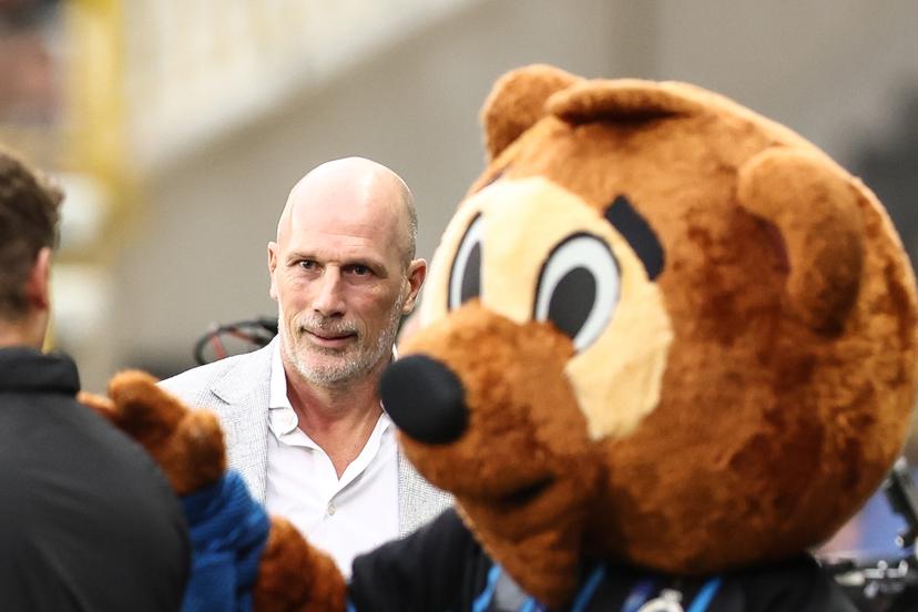 Club's former coach Philippe Clement pictured before a soccer game between Belgian Club Brugge KV and French AS Monaco, in Brugge on Thursday 18 September 2025, on the opening day of the League phase of the UEFA Champions League tournament. BELGA PHOTO BRUNO FAHY