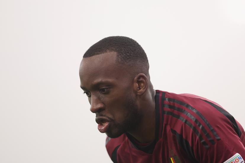 Dodi Lukebakio of Belgium during UEFA Nations League League phase Matchday 6 match between Israel and Belgium at Bozsnik Arena in Budapest, Hungary on November 17, 2024. Photo: Matija Habljak/PIXSELL BENELUX ONLY