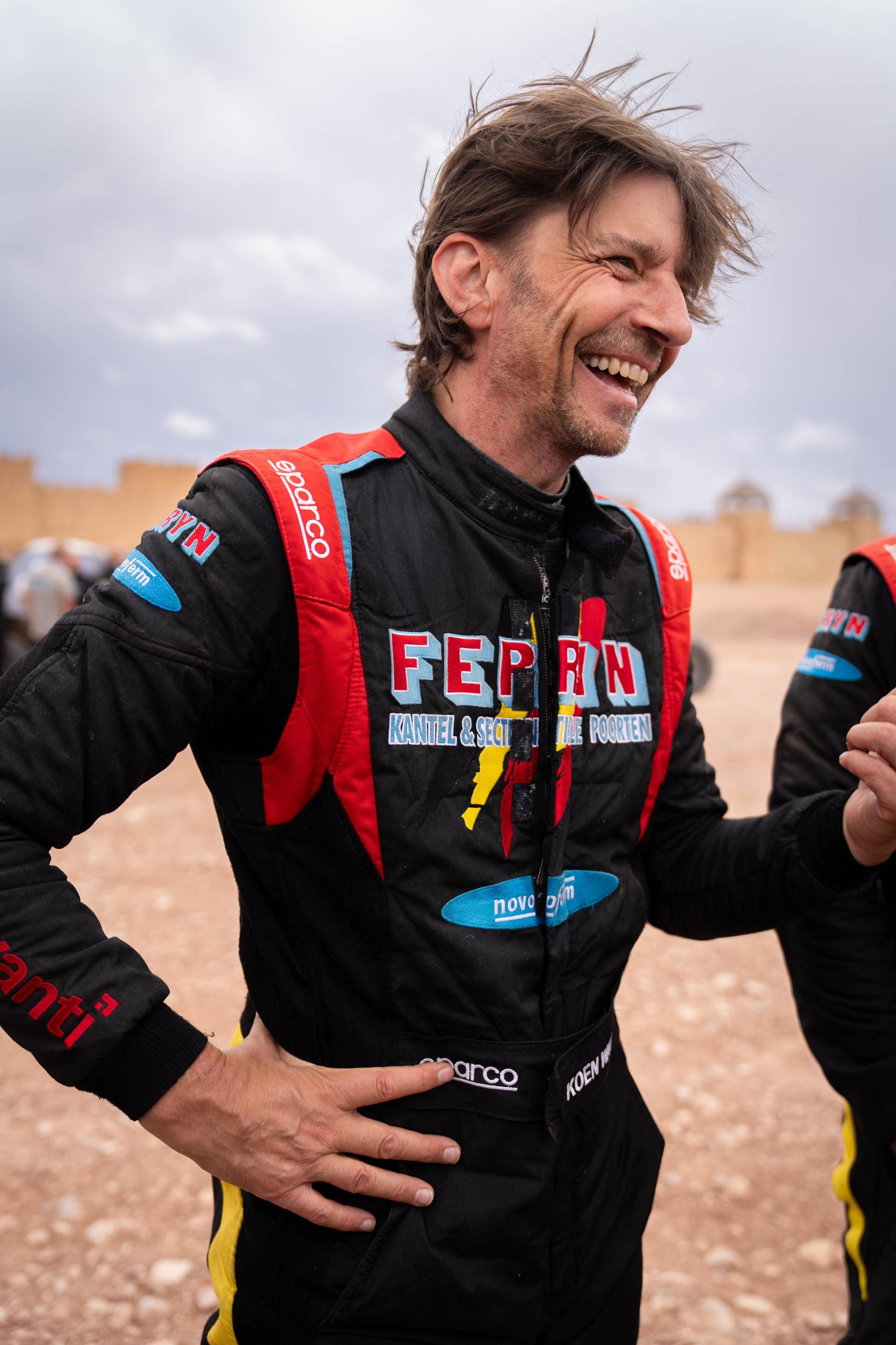 ATTENTION EDITORS - HAND OUT PICTURES - EDITORIAL USE ONLY - MANDATORY CREDIT:  'DIEDERD ESSELDEURS'   Hand out picture released on Saturday 12 April 2025 by Eric Dupain shows Belgian Koen Wauters the last stage of the Morocco Desert Challenge rally rally race, on Saturday 12 April 2025.  *** Belga and Belga Editorial Board decline all responsibility regarding the content of this picture. *** PHOTO HAND OUT DIEDERD ESSELDEURS