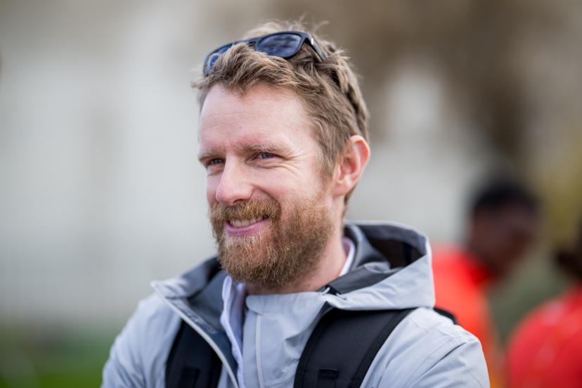 Belgian Lander Tijtgat is seen at a training session and track reconnaissance ahead of Tomorrow's 2025 SPAR European Cross Country Championships, in Lagoa, Portugal, Saturday 13 December 2025. BELGA PHOTO JASPER JACOBS