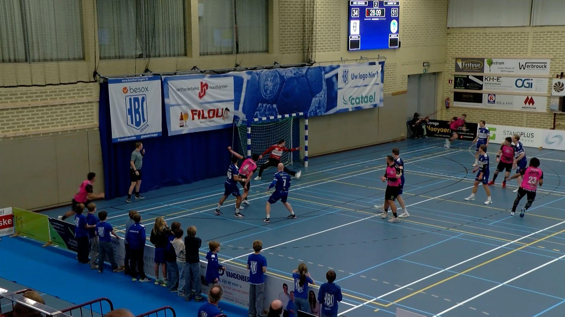 Hoogtepunten Besox Izegem vs Hurry Up