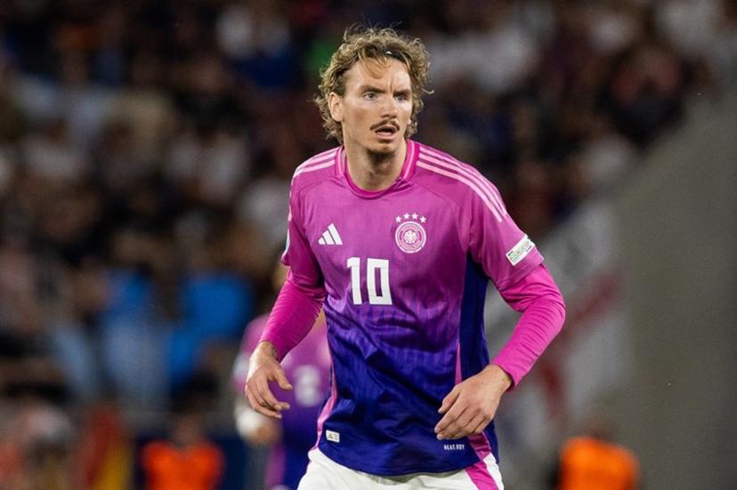 Germany's forward #10 Nick Woltemade is pictured during the UEFA U21 European Championship final football match between England and Germany in Bratislava, Slovakia on June 28, 2025.  Branislav Racko / AFP