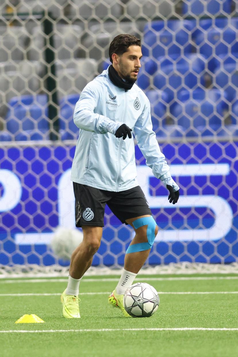 Club's Ludovit Reis pictured during a training session of Belgian soccer team Club Brugge KV, on Monday 19 January 2026 in Almaty, Kazakhstan. The team is preparing for tomorrow's game against Kazakh FC Kairat Almaty, on day seven of the League phase of the UEFA Champions League tournament. BELGA PHOTO BRUNO FAHY