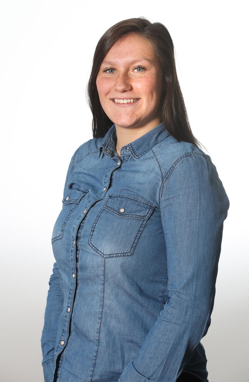 Amandine Verstappen poses for the photographer at the presentation of sportswomen and -men with an elite sports contract of Adeps, the sports ministry of the Federation Wallonia - Brussels in on Tuesday 29 January 2019 in Brussels. BELGA PHOTO VIRGINIE LEFOUR