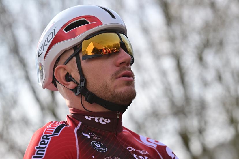 Belgian Lionel Taminiaux of Lotto-Intermarche and pictured before the start of the 'Bredene Koksijde Classic' one day cycling race, 203,4 km from Bredene to Koksijde, on Friday 20 March 2026. BELGA PHOTO DIRK WAEM