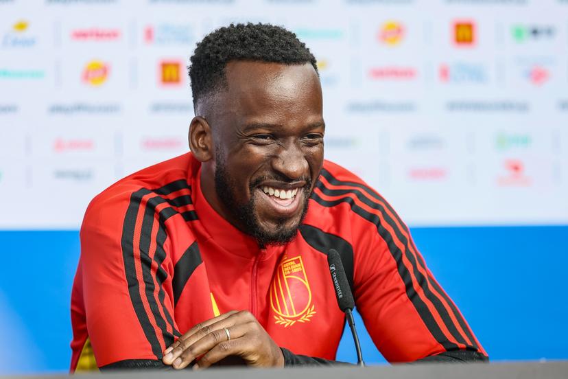 Belgium's Dodi Lukebakio pictured during a press conference of Belgian national soccer team Red Devils, on Saturday 04 July 2026 in their base camp, home of the Seattle Sounders, Renton, Seattle, USA. The Rode Duivels - Diables Rouges qualified for the knockout stage of the 2026 FIFA World Cup, where they'll meet USA in the round of 16 on July 7th. BELGA PHOTO BRUNO FAHY