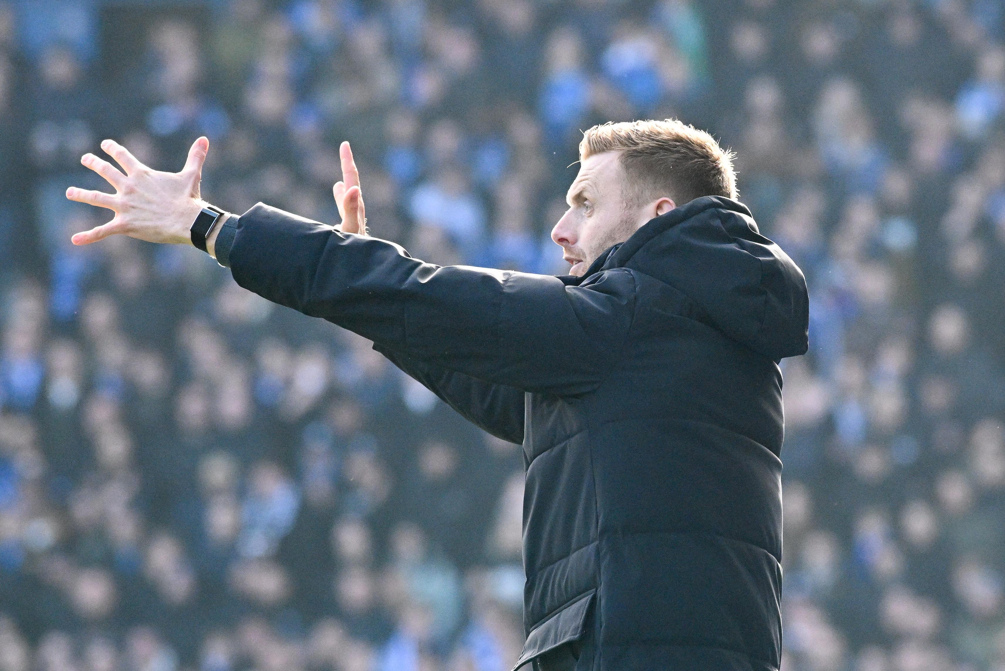 Anderlecht's interim coach Edward Still pictured during a soccer match between KRC Genk and RSC Anderlecht, Sunday 08 February 2026 in Genk, a game of day 24 of the 2025-2026 'Jupiler Pro League' first division of the Belgian championship. BELGA PHOTO JILL DELSAUX