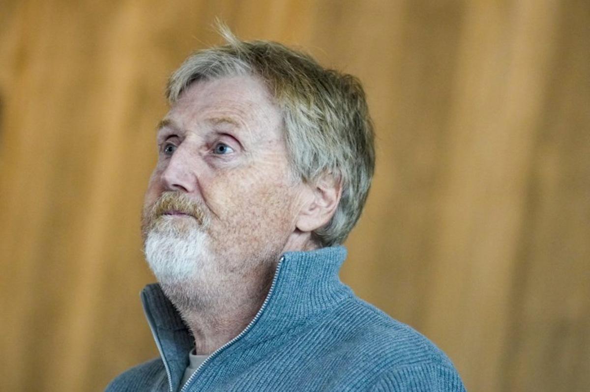 Norway's Ski Jumping Director Jan-Erik Aalbu looks on as he addresses a press conference to comment on a cheating scandal in the Norwegian ski jumping team, in Holmenkollen, near Oslo, Norway on March 12, 2025. On Saturday evening, March 8, 2025, cheating and manipulation with the jump suits that several of the Norwegian jumpers used during the last jumping competition in the World Championship were revealed. Three out of four Norwegian jumpers were disqualified after the large hill event in Trondheim. The coach of the Norwegian ski team, Magnus Brevig, has been suspended following the disqualification, the Norwegian Ski Federation announced on March 10. Heiko Junge / NTB / AFP