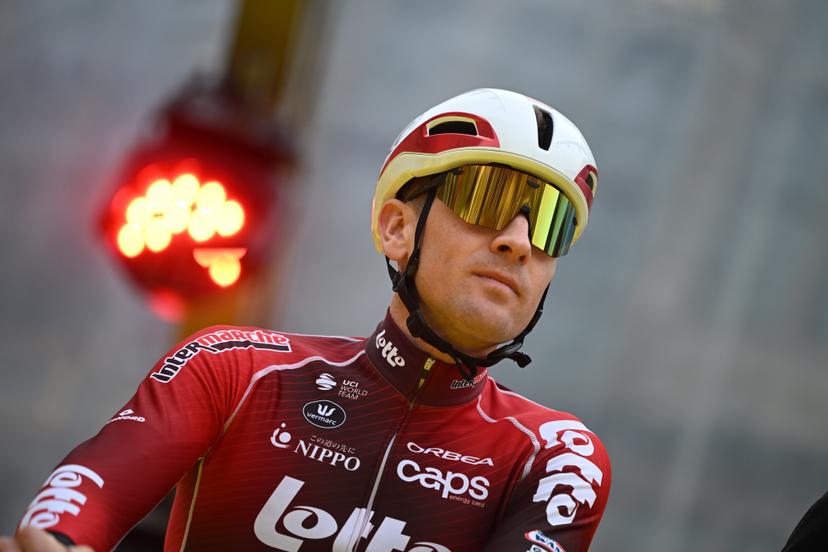 Belgian Toon Aerts of Lotto Intermarche pictured at the start of the men's race of the 'Ronde van Vlaanderen/ Tour des Flandres/ Tour of Flanders' UCI WorldTour one day cycling race, 278 km from Antwerp to Oudenaarde, Sunday 05 April 2026. BELGA PHOTO ELIAS ROM