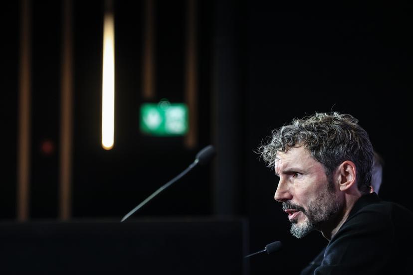Belgium's head coach Mark van Bommel is pictured during a press conference to announce the selection of the Red Devils, the Belgian national soccer team, at the national training center in Tubize, Friday 18 September 2026. The team is preparing for fixtures in the UEFA Nations League competition. BELGA PHOTO BRUNO FAHY