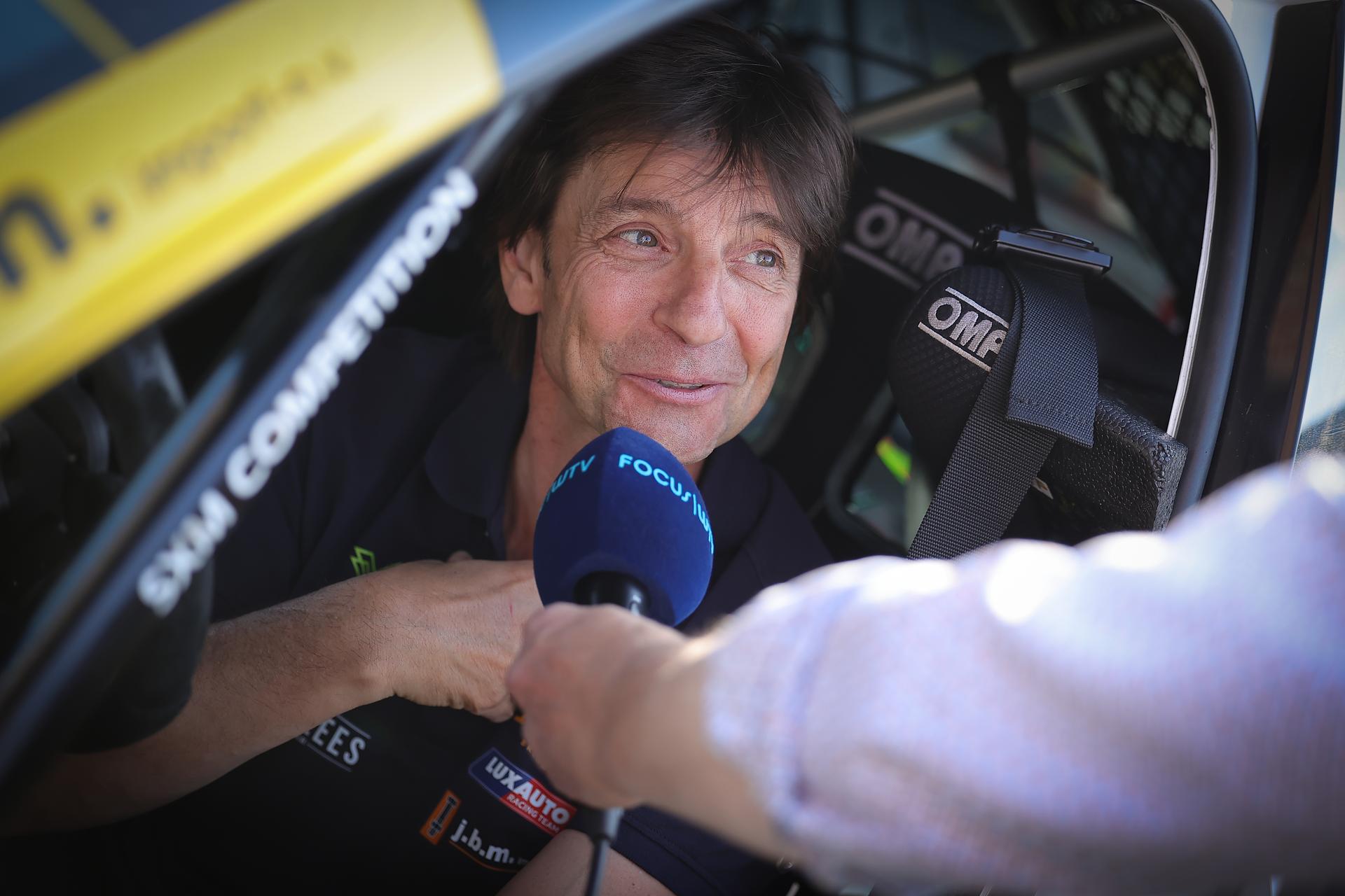 ATTENTION EDITORS - HAND OUT PICTURES - EDITORIAL USE ONLY - MANDATORY CREDIT 'Kevin Opsomer'  This handout picture, distributed by Eric Dupain, shows Koen Wauters pictured talking to the press during the Ypres Rally,  on Tuesday 20 May 2025.  BELGA PHOTO HANDOUT KEVIN OPSOMER