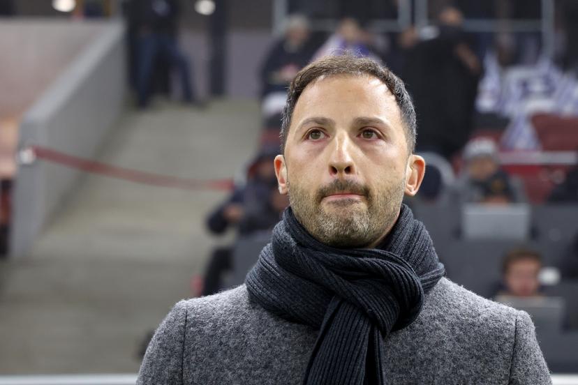 Belgium Head Coach Domenico Tedesco UEFA Nations League League phase Matchday 6 match between Israel and Belgium at Bozsnik Arena in Budapest, Hungary on November 17, 2024. Photo: Matija Habljak/PIXSELL BENELUX ONLY
