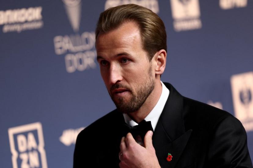 England and Bayern Munich forward Harry Kane arrives to attend the 2026 Ballon d'Or France Football award ceremony at the Palladium Theatre in London on October 26, 2026.  Toby Shepheard / AFP