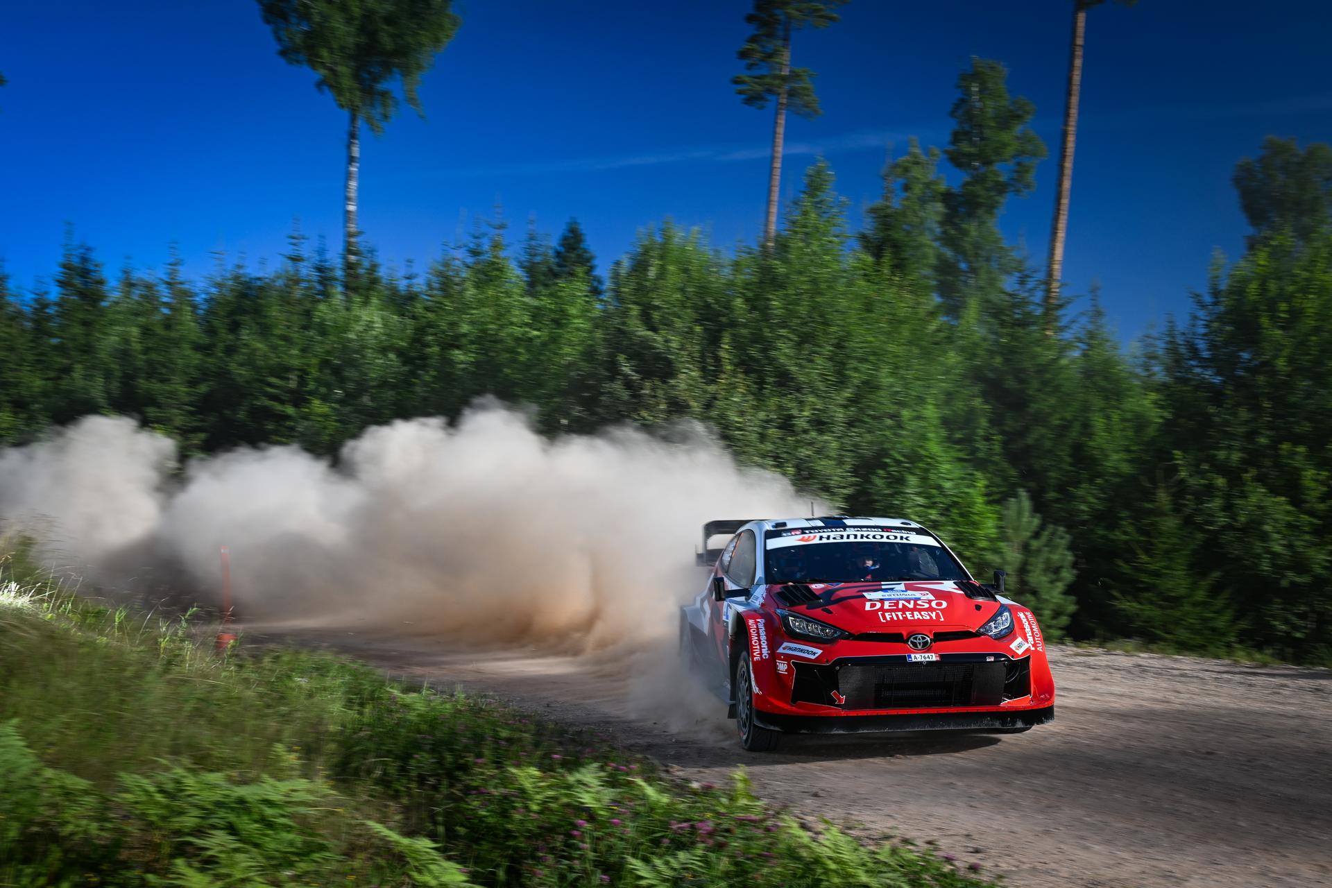 ATTENTION EDITORS - HAND OUT PICTURES - EDITORIAL USE ONLY - MANDATORY CREDIT 'Toyota Gazoo Racing'  This handout picture, distributed by Eric Dupain, shows Sami Pajari during the WRC Estonia Rally 2026. PHOTO HANDOUT TOYOTA GAZOO RACING  *** Belga and Belga Editorial Board decline all responsibility regarding the content of this picture. ***