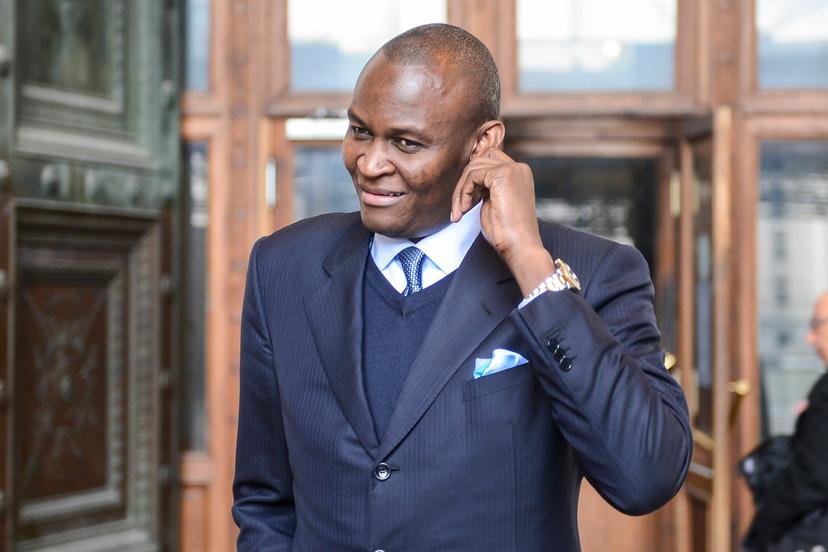 20130415 - BRUSSELS, BELGIUM: Roger Lukaku pictured after a hearing, Monday 15 April 2013 at the correctional court in Brussels, Monday 15 April 2013. Former soccer player Roger Lukaku, father of soccer players Romelu and Jordan, was convicted 'in absentia' to 15 months of prison for domestic violence. He appealed the ruling of the court. BELGA PHOTO LAURIE DIEFFEMBACQ