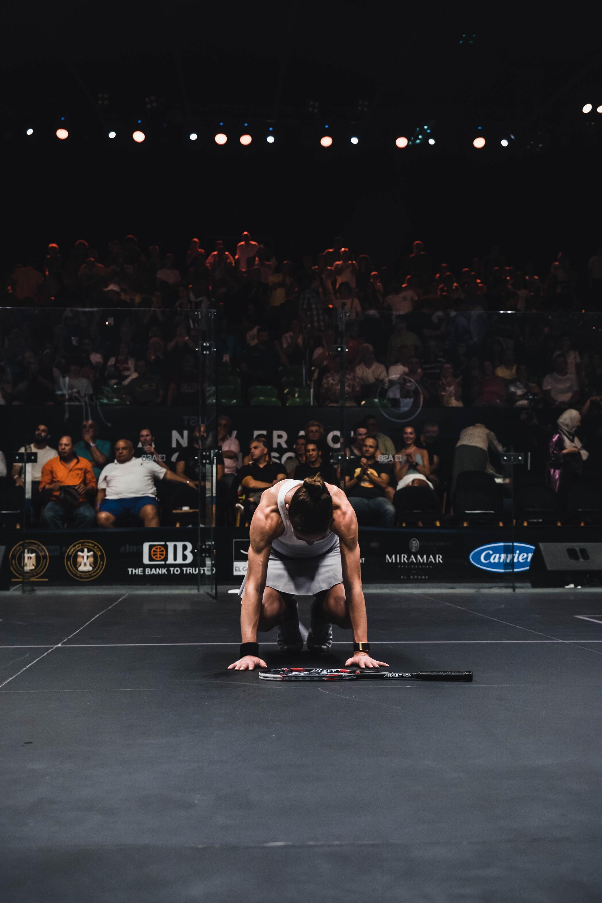 ATTENTION EDITORS - HANDOUT PICTURES - EDITORIAL USE WITH Nele Gilis ONLY - MANDATORY CREDIT SQUASH VLAANDEREN  Handout pictures released on Friday 02 June 2023, by Squash Vlaanderen shows Belgian Squash athlete Nele Gilis, who won the semi-final of the El Gouna International squash tournament. After this win, Gilis will play the final against the Egyptian Nouran Gohar.  *** Belga and Belga Editorial Board decline all responsibility regarding the content of this picture. *** BELGA PHOTO HAND OUT SQUASH VLAANDEREN