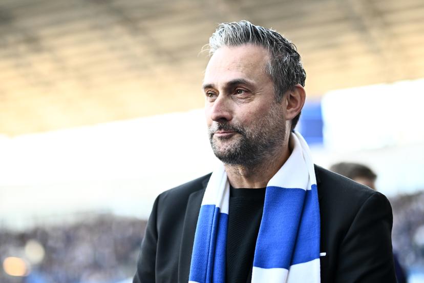 Gent's owner Sam Baro pictured before a soccer match between KAA Gent and RSC Anderlecht, Sunday 18 January 2026 in Gent, on day 21 of the 2025-2026 'Jupiler Pro League' first division of the Belgian championship. BELGA PHOTO MAARTEN STRAETEMANS