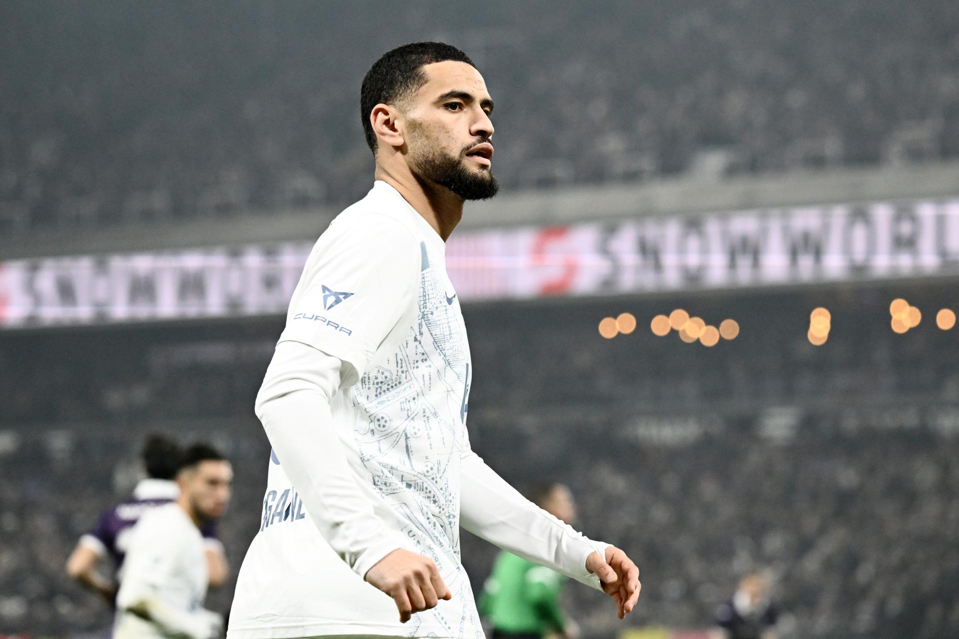 Union's Adem Zorgane pictured during a soccer match between RSC Anderlecht and Royale Union Saint-Gilloise, Sunday 30 November 2025 in Anderlecht, on day 16 of the 2025-2026 'Jupiler Pro League' first division of the Belgian championship. BELGA PHOTO MAARTEN STRAETEMANS