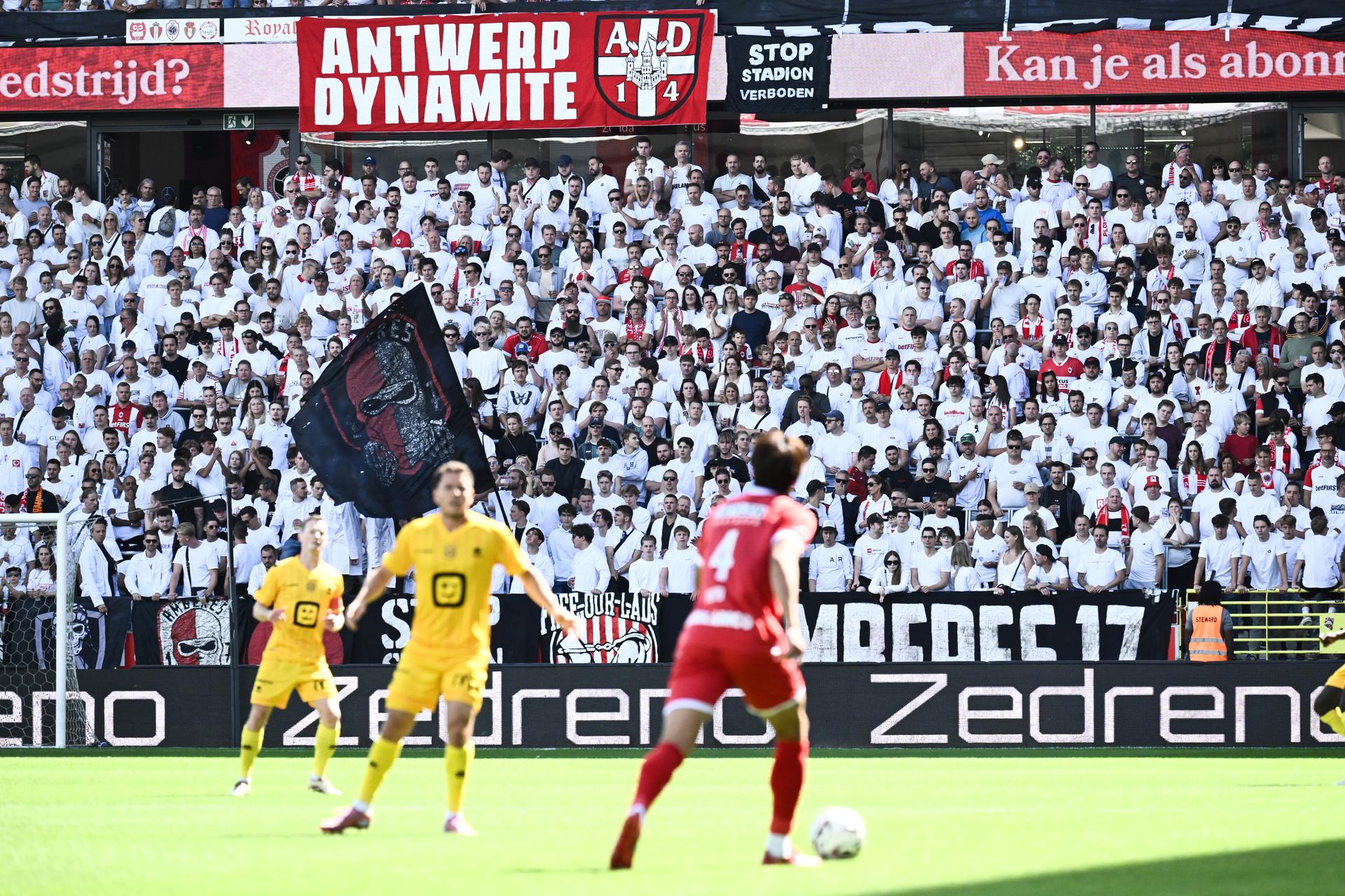 Illustration picture taken during a soccer match between Royal Antwerp FC and KV Mechelen, Sunday 24 August 2025 in Antwerp, on day 5 of the 2025-2026 'Jupiler Pro League' first division of the Belgian championship. BELGA PHOTO MAARTEN STRAETEMANS