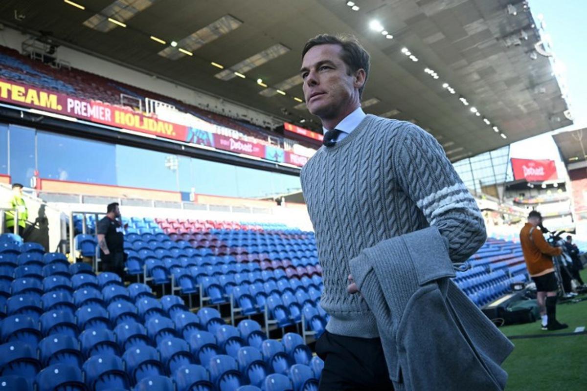 Burnley's English manager Scott Parker arrives before the English Premier League football match between Burnley and Manchester City at Turf Moor in Burnley, north-west England on April 22, 2026.  Paul ELLIS / AFP